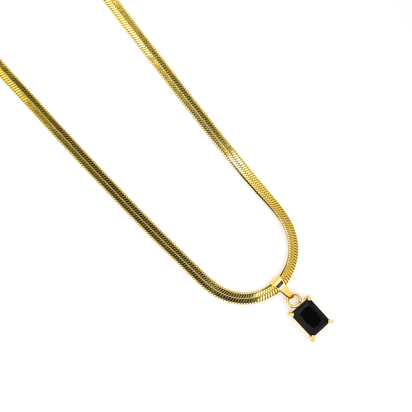 Gold Snake Necklace Chain For Women and Girls