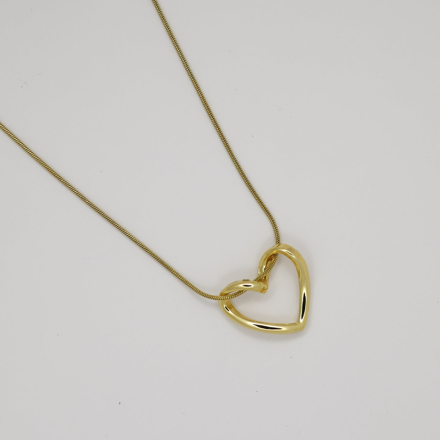 Evil Eye Heart Necklace