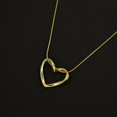 Evil Eye Heart Necklace