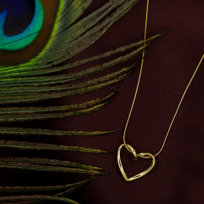 Evil Eye Heart Necklace